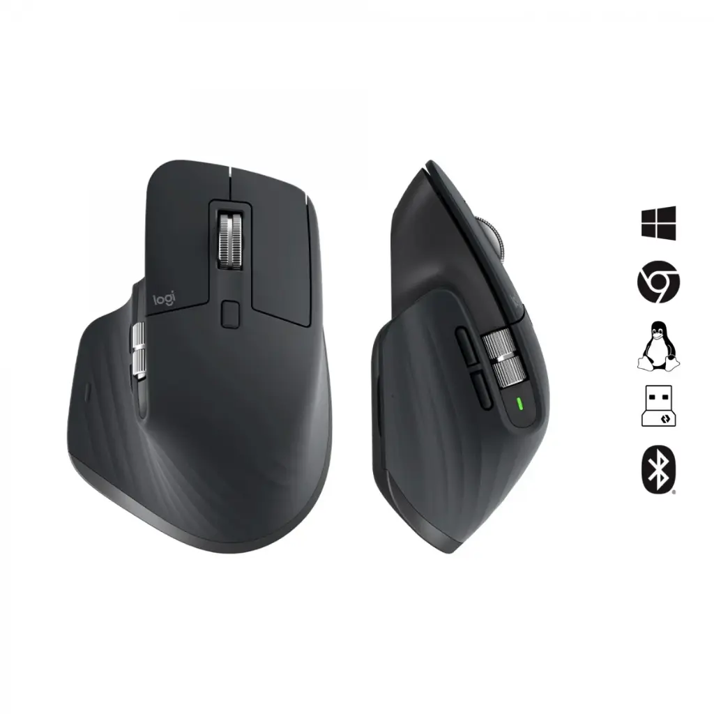 Logitech Mouse MX Master 3S Performance Grafit