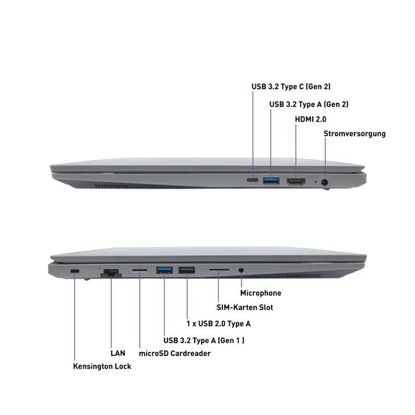 Terra Mobile 1717R i5-1334U inkl. 36 Monaten Vor-Ort-Service und Medieneinbehaltsrecht