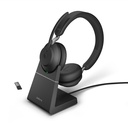 Jabra Evolve2 65 Stereo mit Ladestation