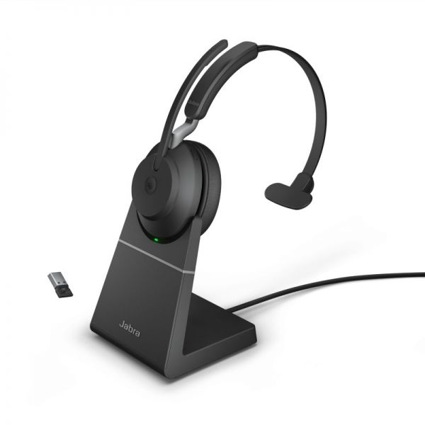 Jabra Evolve2 65 Mono mit Ladestation